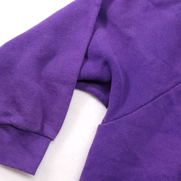 Fruit of the Loom Long Sleeve Pullover Sweatshirt Womens Size Large L Purple - Picture 7 of 9